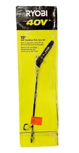 Ryobi 10" 40V Pole Saw RY40560  - Tool Only (MISSING BOLT FOR HANDLE) - Picture 1 of 2