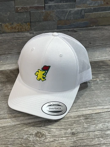 Grateful Dead Dancing Bear Masters Flag White SnapBack Cover