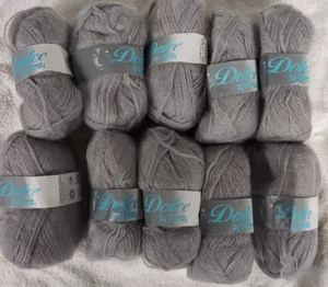 10 Skeins of Dolce By Wendy 50g 50% Acrylic 50% Nylon Color 458 Osprey Lot 7810 - Picture 1 of 11