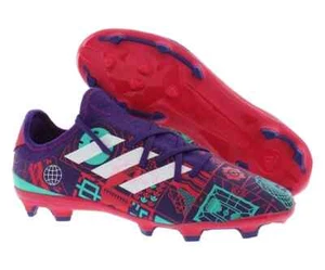 Adidas Gamemode Knit FG GS Size 7 Men's/ 8 Women's Rich Purple Soccer Cleats. - Picture 1 of 5