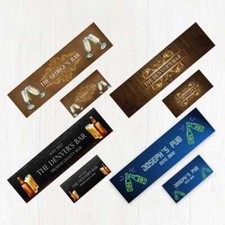 Personalised Beer Bar Runner Ideal For Occasion Party Home Pub Gift 12