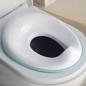 Asiento de entrenamiento para ir al baño para niños y niñas, se adapta a inodoros redondos y ovalados, antideslizante con - Imagen 1 de 15