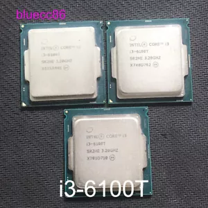 Intel Core i3-6100T LGA1151 3.20 GHz 2C/4T 3 MB 35 W 6th Gen CPU Processor - Picture 1 of 1