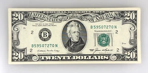 1985 Twenty $20 Dollar Bill United States Federal Reserve Bank of New York - Picture 1 of 5