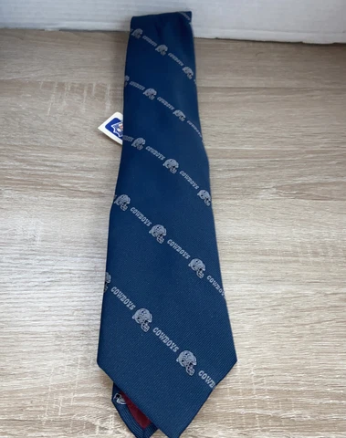 Vintage Dallas Cowboys Tie NFL NeckTie Ralph Marlin Official Neck Tie New Cover