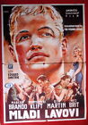 Young Lions Marlon Brando 1Sh 1958 May Britt Unique Mega Rare Exyu Movie Poster