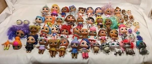 LOL Surprise Dolls Lot 33 Dolls  4 Babies 11 Pets 2 Doll Heads 1 Body 2 Pet Head - Picture 1 of 10