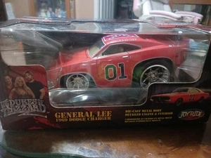 RARE Dukes Of Hazzard General Lee 1969 Dodge Charger Stylized BY: Joy Ride 1/24 - Picture 1 of 8
