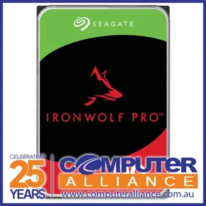 20TB Seagate 3.5" 7200rpm SATA Ironwolf Pro NAS HDD ST20000NT001 - Picture 1 of 1