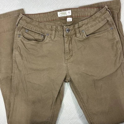 Mountain Khakis Pants Womens 6R (28x30) Classic Fit Mid Rise Brown Stretch - Image 1 of 4