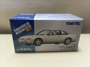 TOMY TEC Tomica Limited Vintage Neo LV-N313a 1/64 Nissan Silvia K's Type S White - Picture 1 of 7