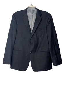 Tommy Hilfiger Men’s Sport Coat Blazer Suit Jacket Blue Sz 44R Wool Blend - Picture 1 of 13