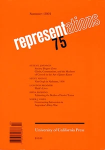 Representations 75 (Summer 2001 Number 75) - Foto 1 di 1