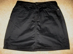 Gonna corta donna nera CROFT & BARROW elasticizzata vestibilità classica 6 - Foto 1 di 2