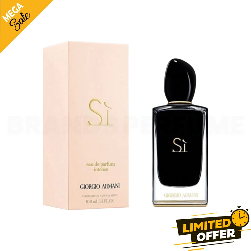 Armani si Intense 3,4 Fl. Oz. Eau De Parfum spray feminino - Imagem 1 de 1