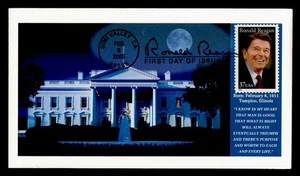 DR WHO 2005 FDC PRESIDENT REAGAN CACHET M60492 - Picture 1 of 2
