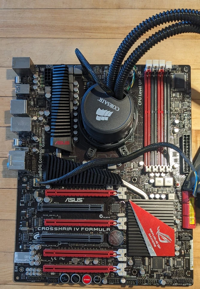 Asus ROG Crosshair IV Formula w/AMD Phenom II 1090T 6-core CPU - Image 1 of 4