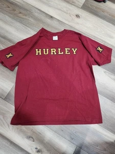 Vintage Hurley Herren Hemd Größe Medium rot und gelb Y2K - Bild 1 von 4