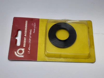 27-49MM VERY CLEAN STEP UP FILTER RING MADE IN JAPAN IN ITS CASE -FREE SHIPPING - Image 1 of 4