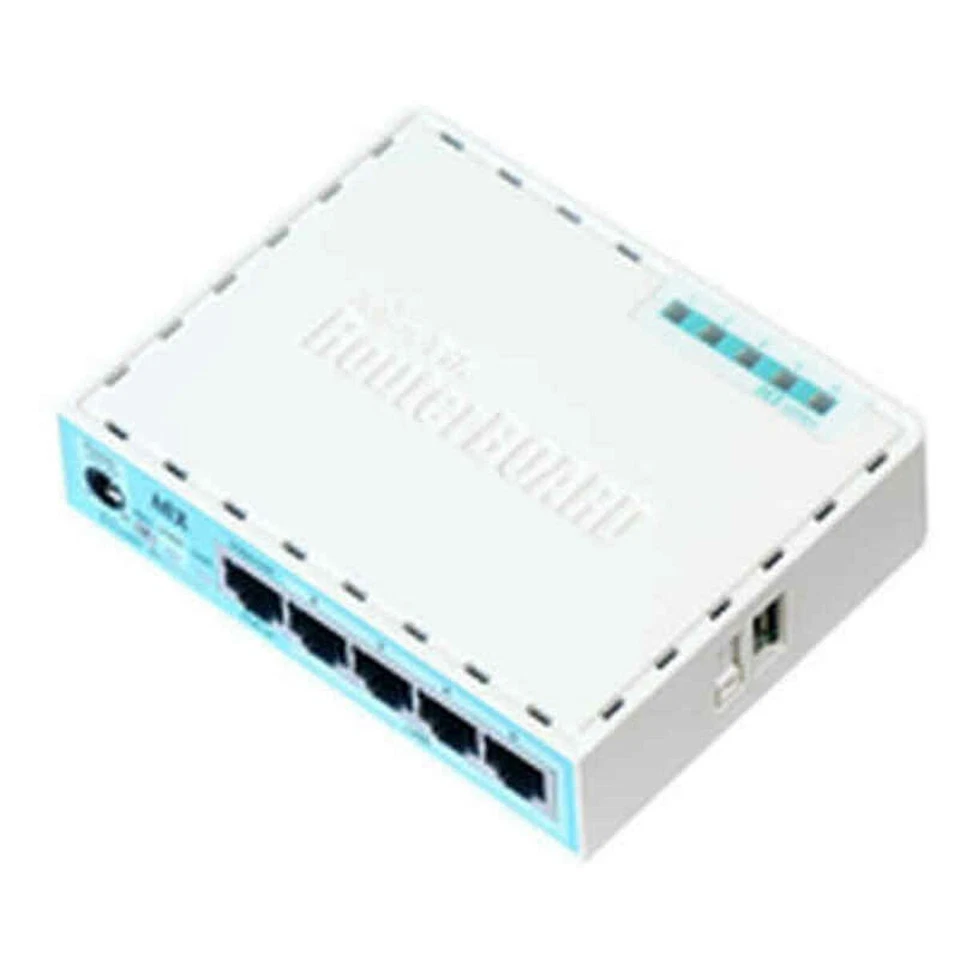 Mikrotik RB750GR3 Router Cablato Gigabit Ethernet Turchese Bianco