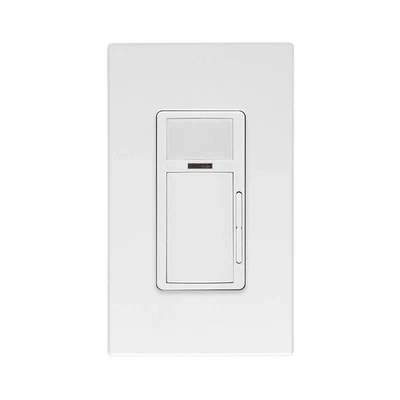 Smart Wallbox Sensor, PIR 0-10V Dimming, 10A, 120-277VAC, App Configurable wi... - Image 1 of 3