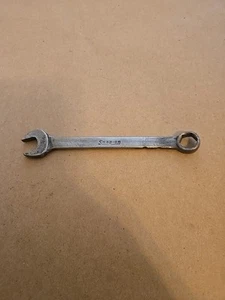 Snap On Vintage 7/16" 6PT SAE Short Chrome Combination Wrench Ugly OEX-140-S - Picture 1 of 10