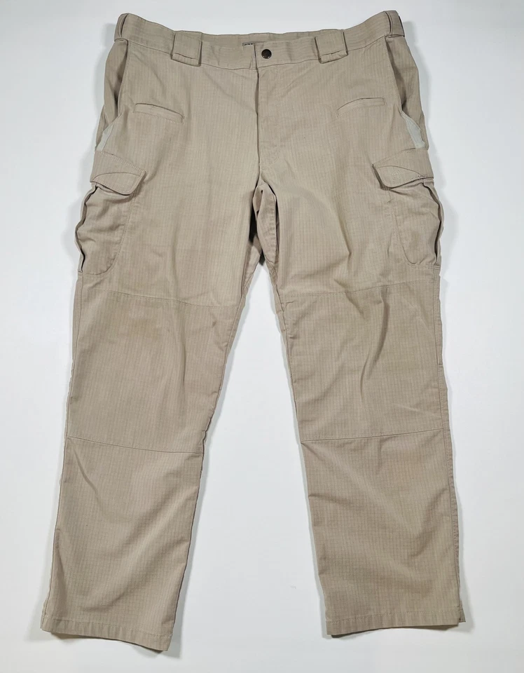 5.11 Tactical Pants Mens Khaki Ripstop Cargo Outdoor Hiking Workwear Read For SZ - Image 1 of 4