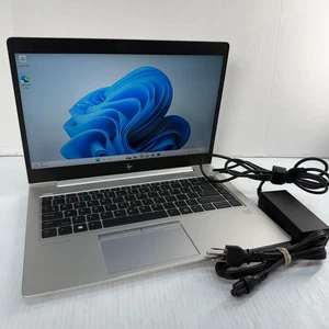 HP EliteBook 840 G6 i5-8365U 14" Windows 11 Pro Laptop 256GB SSD 16GB *einige Gebrauchsspuren - Bild 1 von 17
