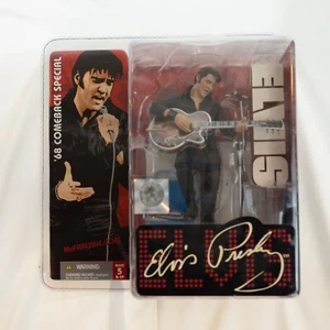 McFarlane Toys '68 Elvis Presley Comeback Special Actionfigur, ungeöffnet.   - Bild 1 von 12
