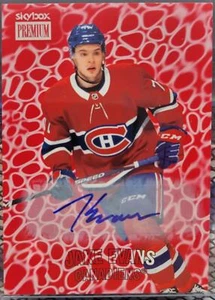 Jake Evans 20/21 UD Skybox Premium Rookie Auto PP-11 - Picture 1 of 1