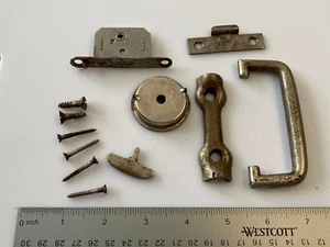 Vintage Unknown Treadle Sewing Machine Part(s) Coffin Top Hardware - Picture 1 of 2