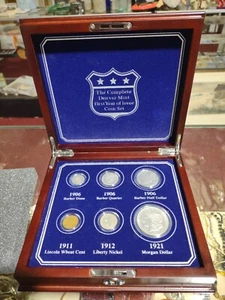 BOXED SET DANBURY MINT Complete FIRST Year Coin Set DENVER MINT - Picture 1 of 10