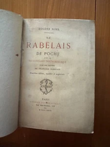 Weihnachten (Eugen). Der Taschenrabelais, mit einem Pantagruelischen Wörterbuch, 1879 - Bild 1 von 11