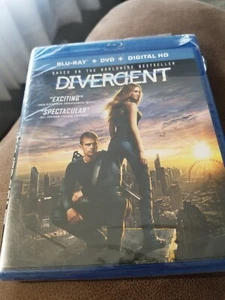 Divergent BluRay+DVD+Digital New Sealed - Picture 1 of 2