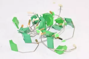 Lot of 15 Fischer & Porter Replacement Pen Pieces - Green - Picture 1 of 2