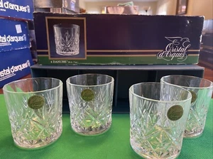 4, CRISTAL D'ARQUES - Danube Crystal Garanti Whiskey ON THE ROCKS GLÄSER - Bild 1 von 16