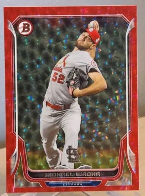 Bowman Red Ice 16/25 2014 Michael Wacha #135 Foto 1 de 3