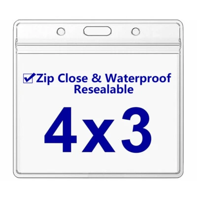 垂直皮革身份证夹徽章钱包口袋带6槽颈带挂绳 — 第 1/4 张图片