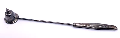 Винтажный нюхательный аппарат Gorham из чистого серебра с морской розой - Изображение 1 из 4