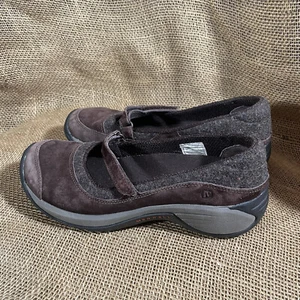 MERRELL Womens 7M Encore Emme Coffee Bean Mary Jane Shoes J66592 Q Form Comfort - Picture 1 of 8