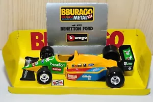 Burago 6102 auto F1 Benetton Ford B 188 N° 19 A. Nannini scala 1:24 - Foto 1 di 8