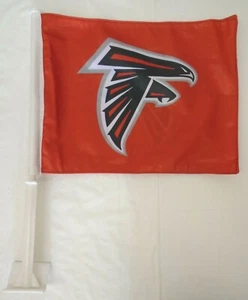 Retro Atlanta Falcons Car Flags Window Flag Lot - Picture 1 of 3