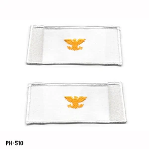 Colonel Eagle Shoulder Mark Slides Hook & Loop ~ NEW ~ Gemsco USA - Picture 1 of 1