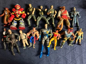 Vintage Action Figure Lot - Ghostbusters - X-Men - Ultra Force - LOTR - Picture 1 of 10