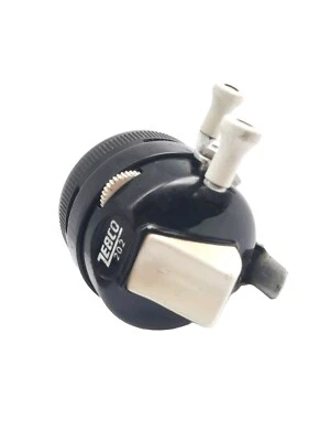 Vintage Zebco 202 Fishing Reel Black Made In USA In Good Working Order  - Image 1 of 4
