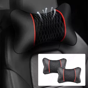 Car Headrest Neck Rest Pillow Cushion For Ford Mustang - Picture 1 of 14