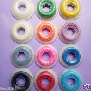 12 Pcs Dental Power Chains Orthodontic Elastic Ultra 12 Colors Continuous Rings - Picture 1 of 6