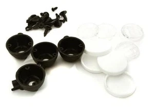 Realistic Spot Light (4) w/o LED, Plastic Housing for 1/10 & 1/8 Scale - Picture 1 of 1