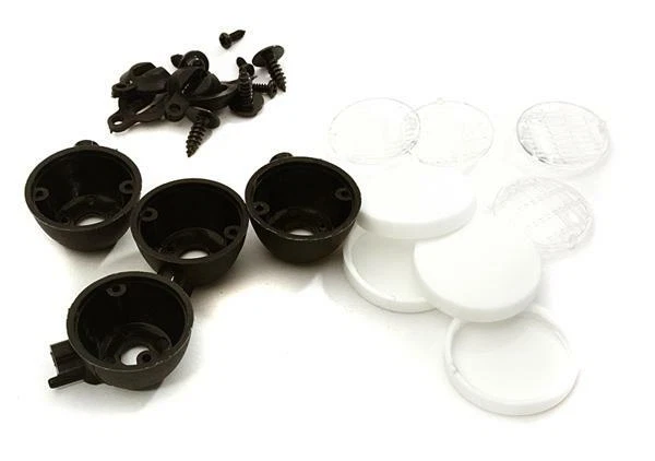 Realistic Spot Light (4) w/o LED, Plastic Housing for 1/10 & 1/8 Scale - Image 1 of 1