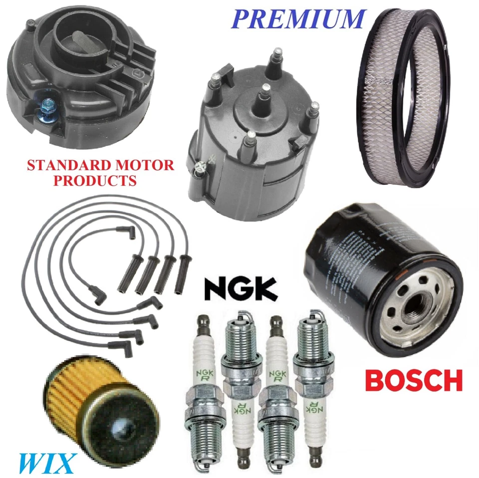 Tune Up Kit Filters Cap Rotor Wire Plugs For JEEP SCRAMBLER L4 2.5L;VIN (B) 1983 - Image 1 of 1
